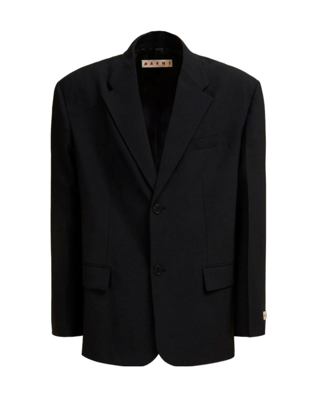 Marni Black Light Wool Blazer With Tag for men