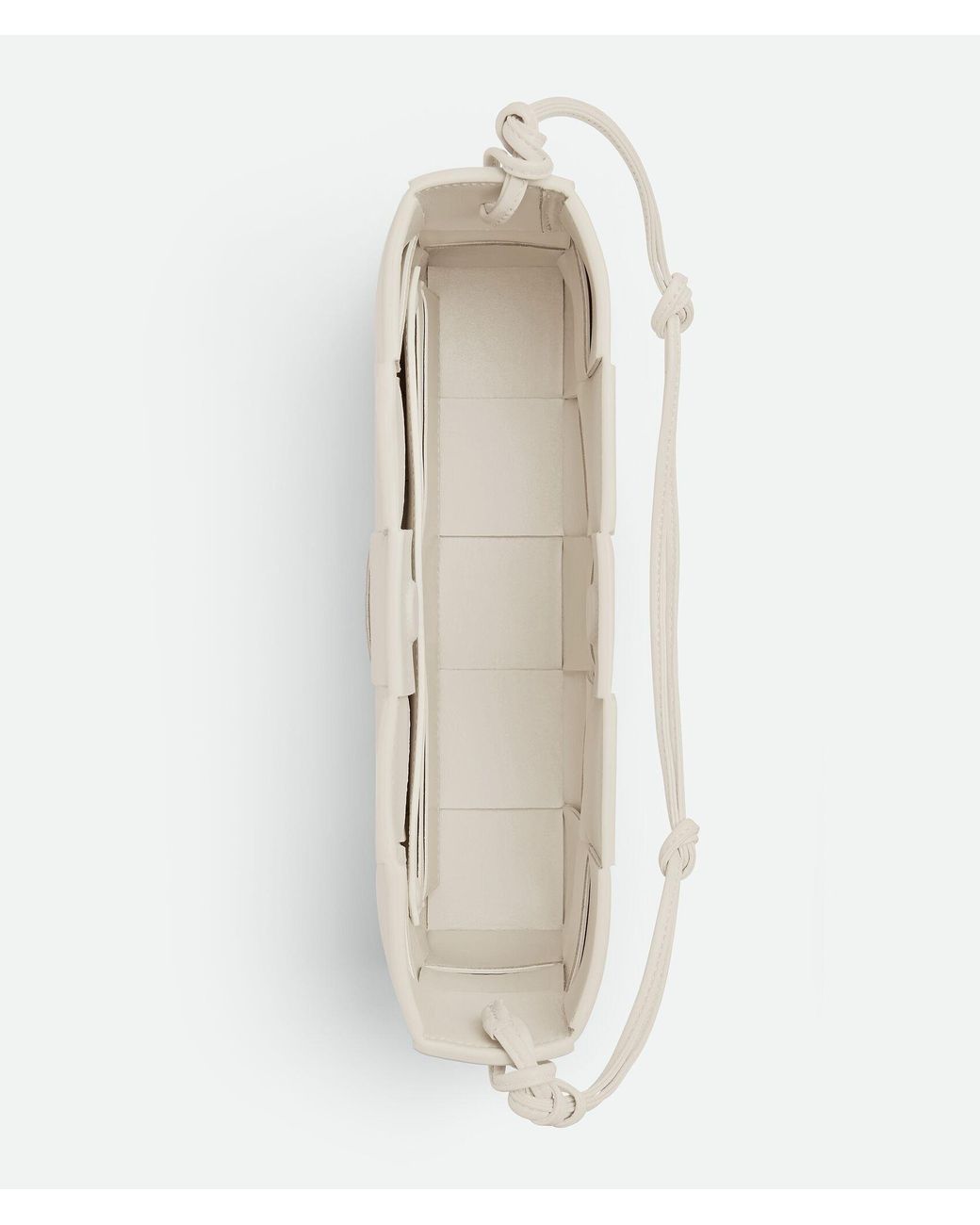 Bottega Veneta Natural Cassette Leather Shoulder Bag