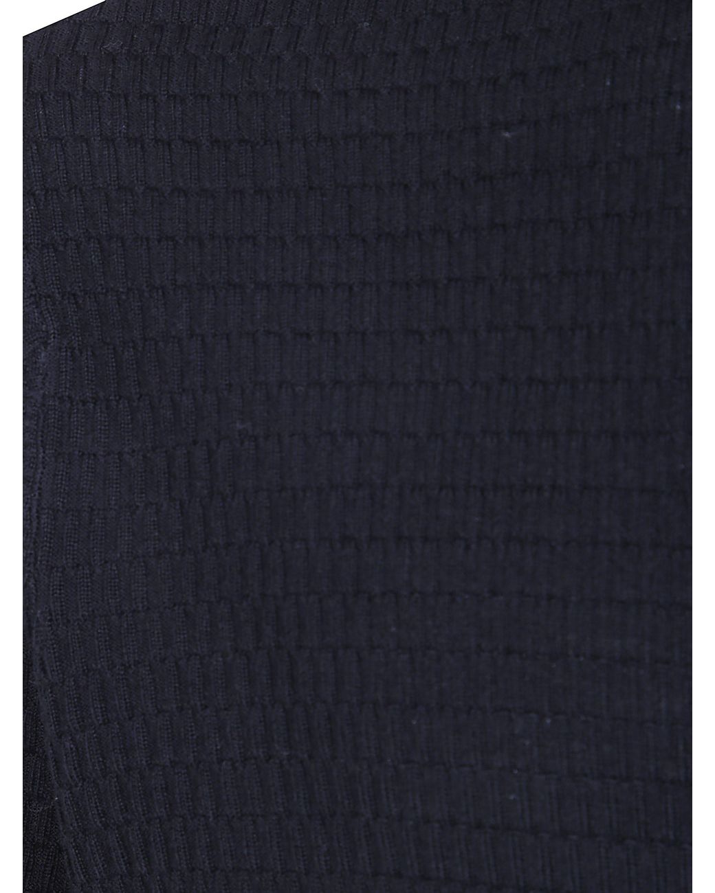 Emporio Armani Blue Short-Sleeved Crewneck Knitted Jumper for men