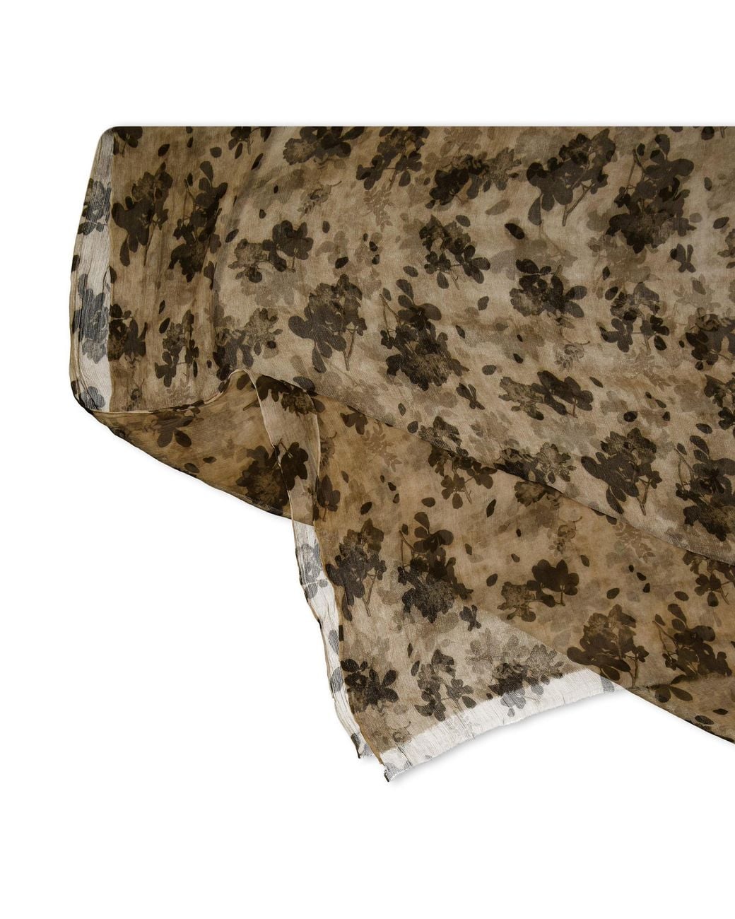Uma Wang Natural Lightweight Sheer Woven Scarf