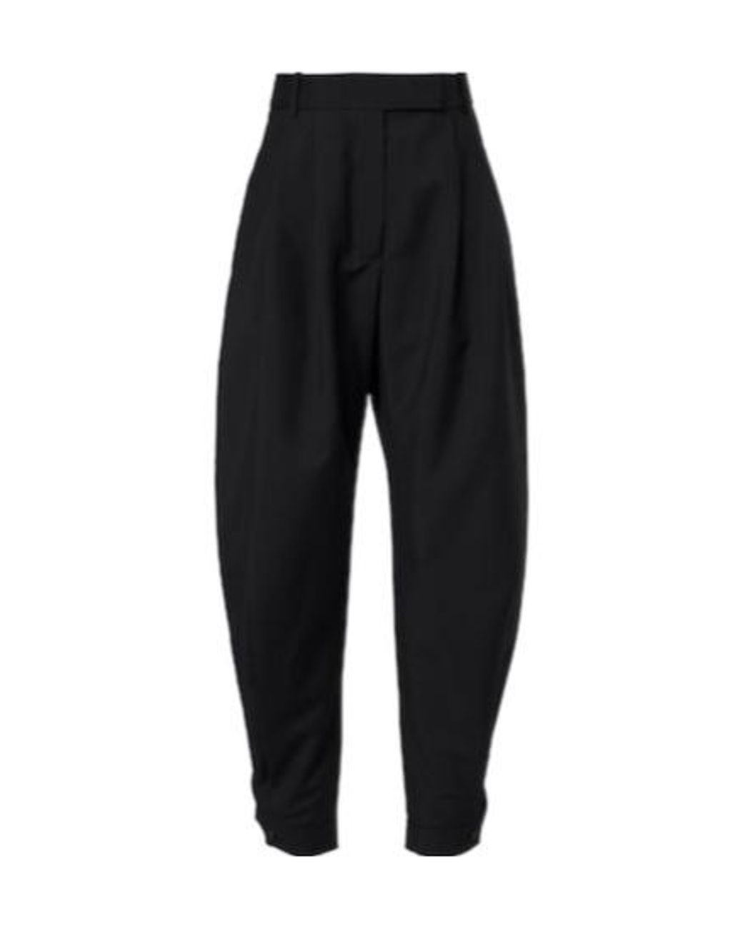 Rohe Black Wool And Mohair Balloon Pants