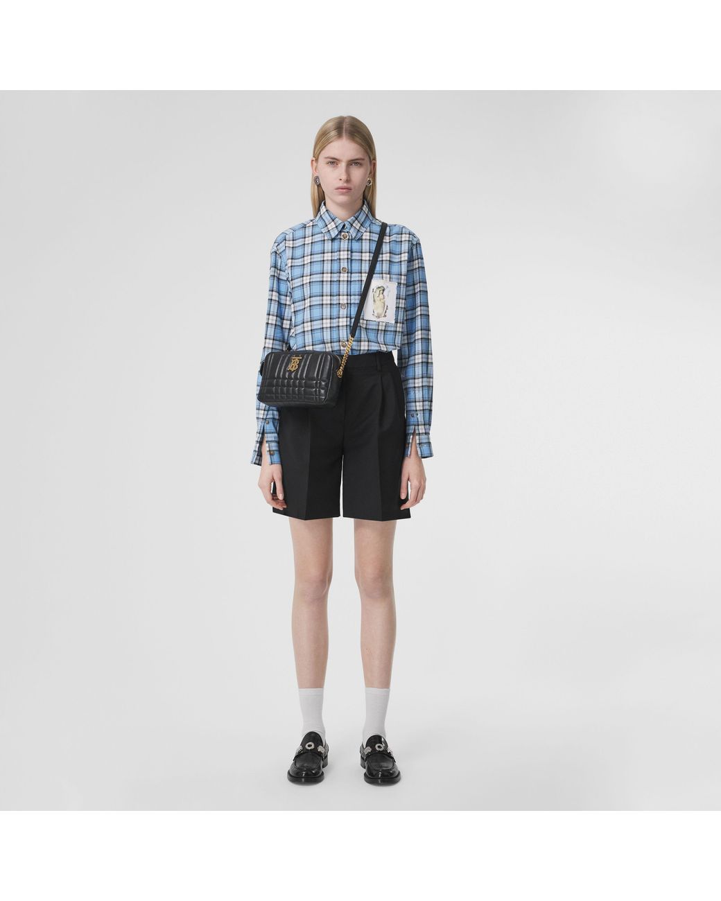 Burberry Black Lola Small Camera Crossbody Bag