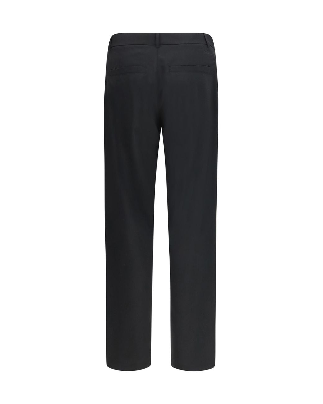Herno Black Casual Trousers With Belt Loops for men