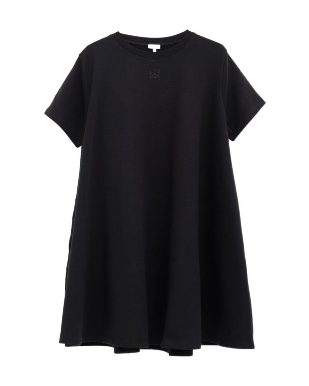 Loewe Black Short-Sleeve Dress