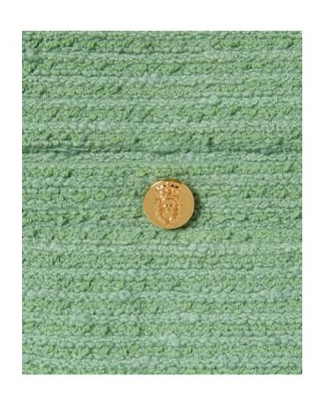 Gucci Green Cotton Bouclé Mini Dress