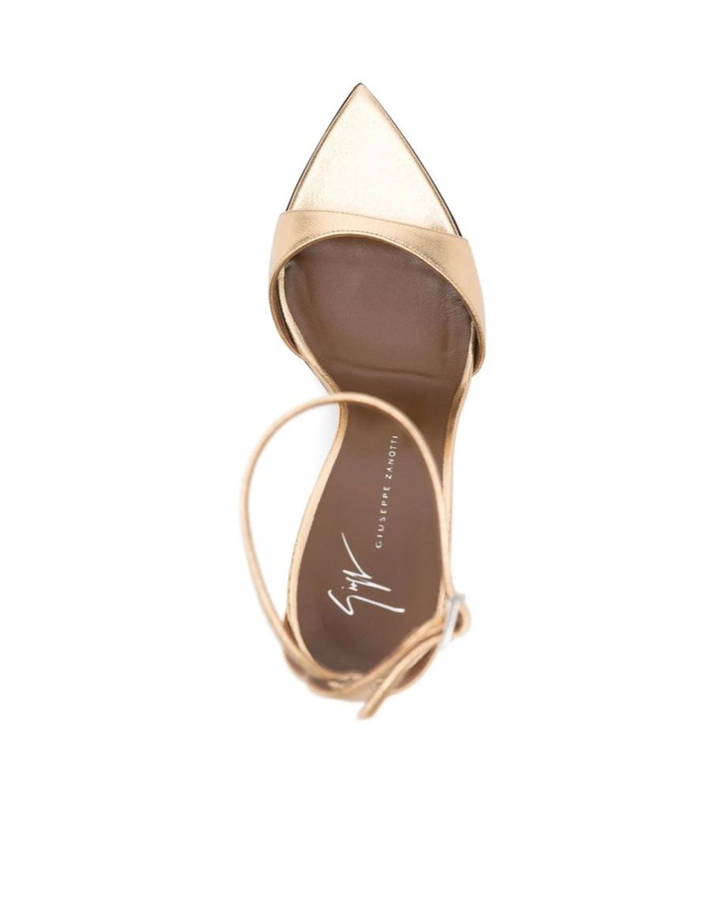 Giuseppe Zanotti Metallic Intriigo Strap Sandals