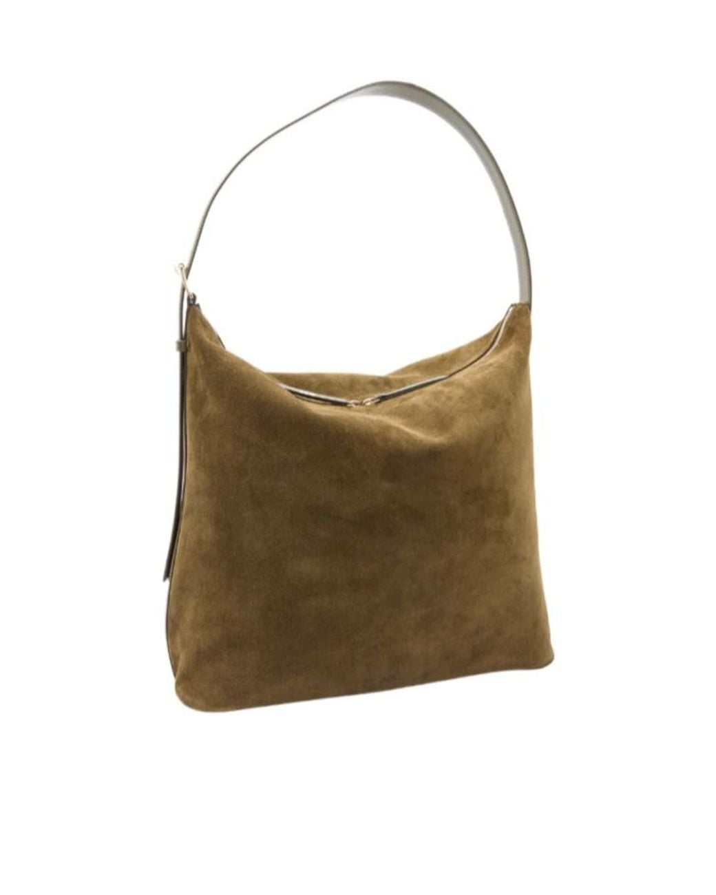 A.P.C. Brown Vera Maxi Square Shoulder Bag
