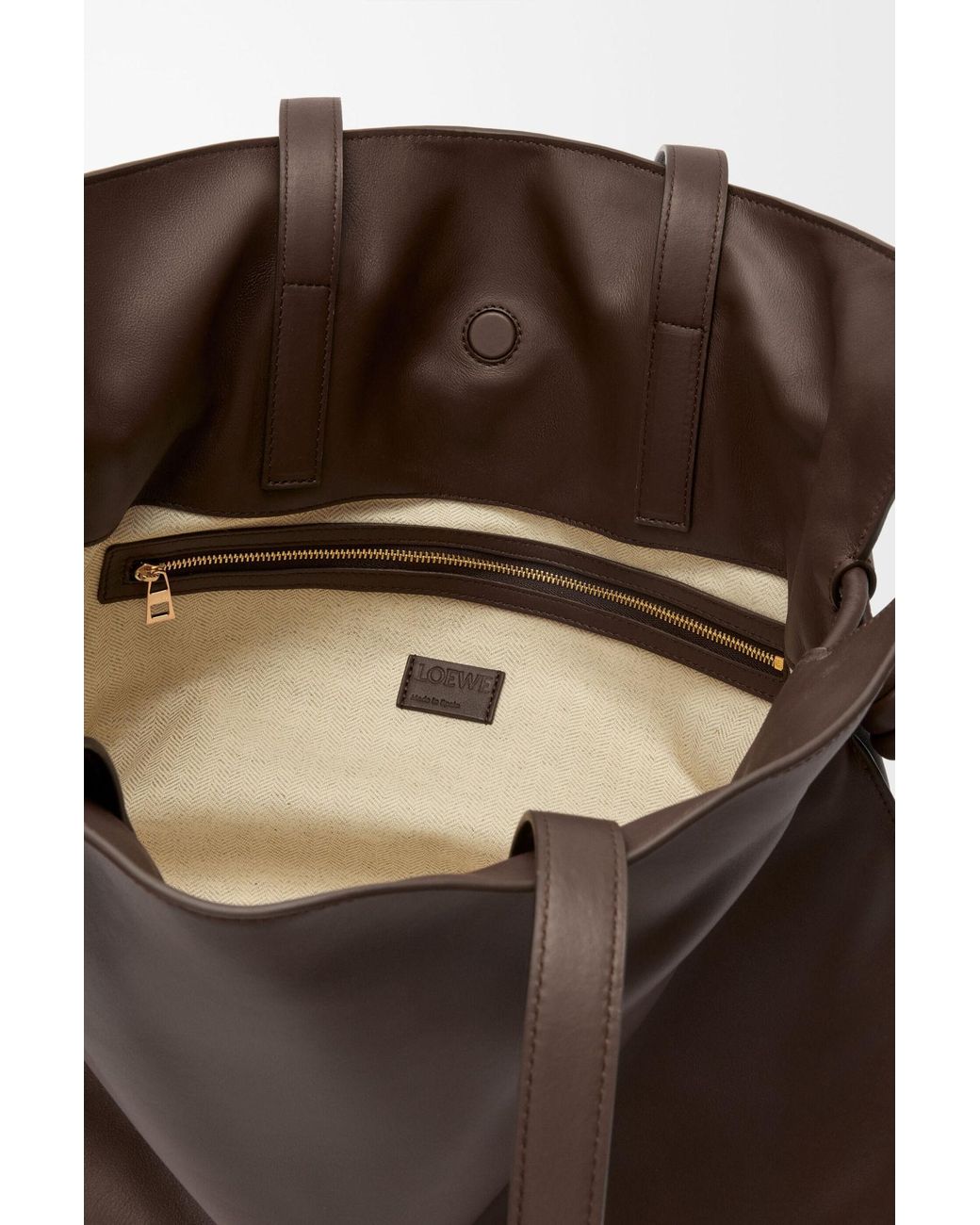 Loewe Brown Flamenco Large Shoulder Bag
