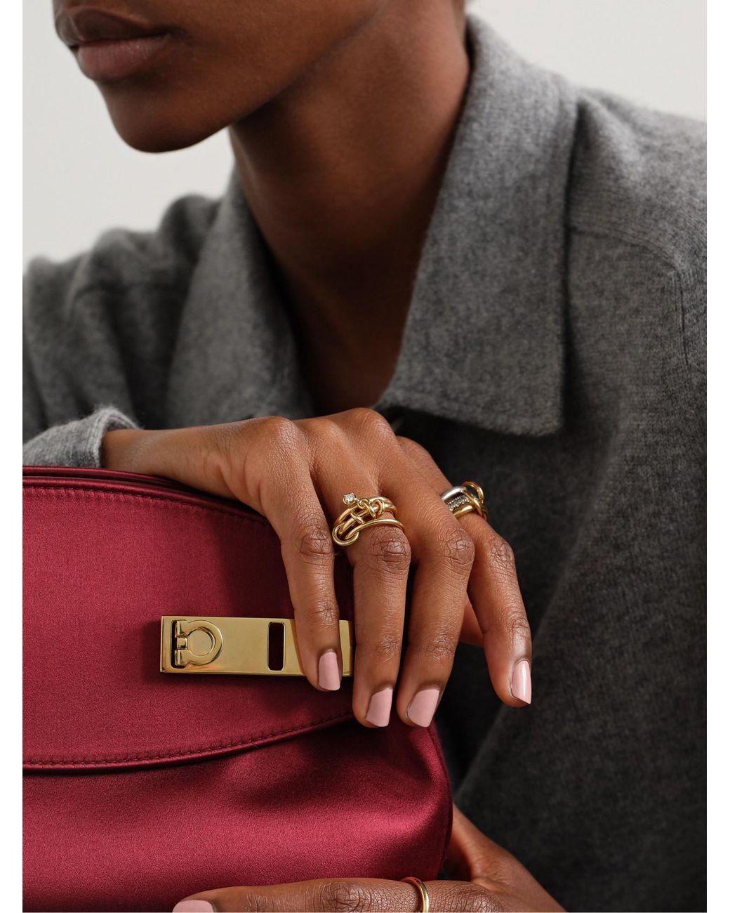 Spinelli Kilcollin Metallic Diamond Rings