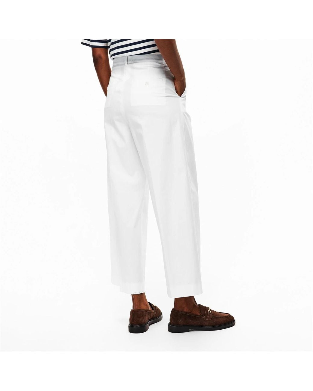 Weekend by Maxmara White Wide Leg Casual Pants
