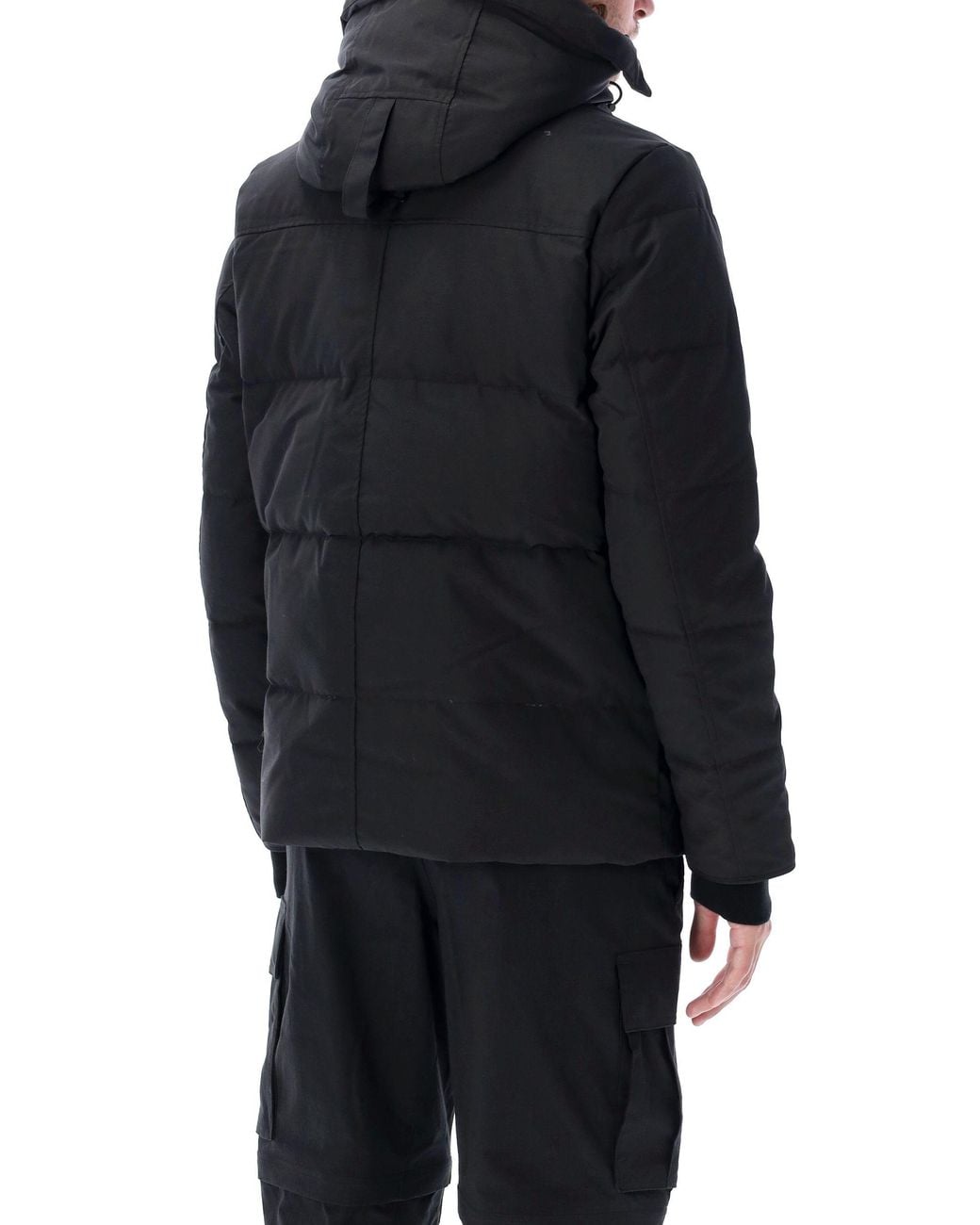 Canada Goose Blue Wyndham Hooded Padded Jacket for men