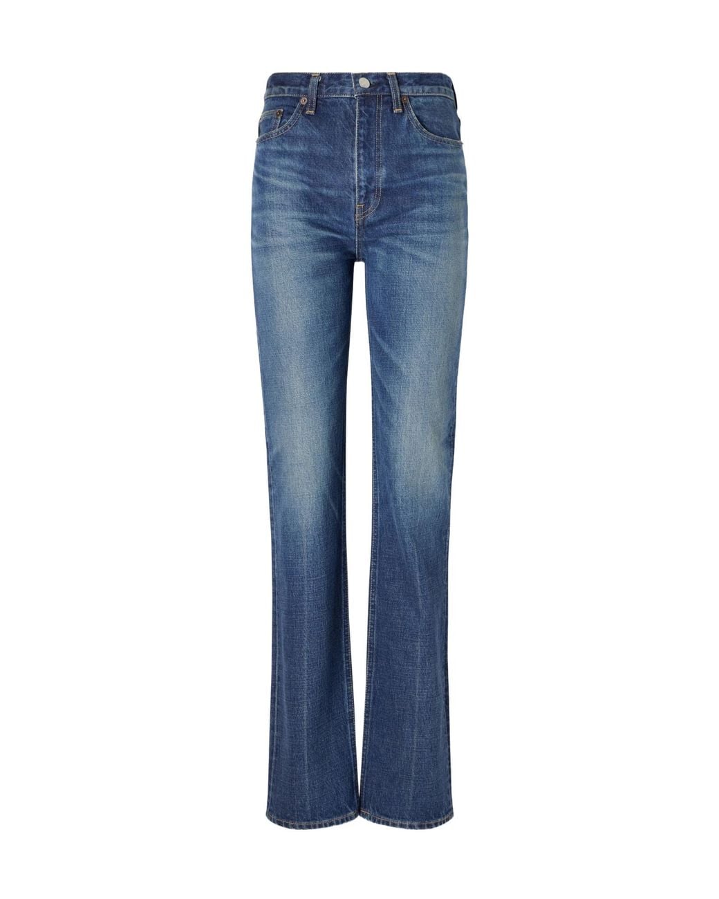 Totême Blue Totême Straight Leg Jeans