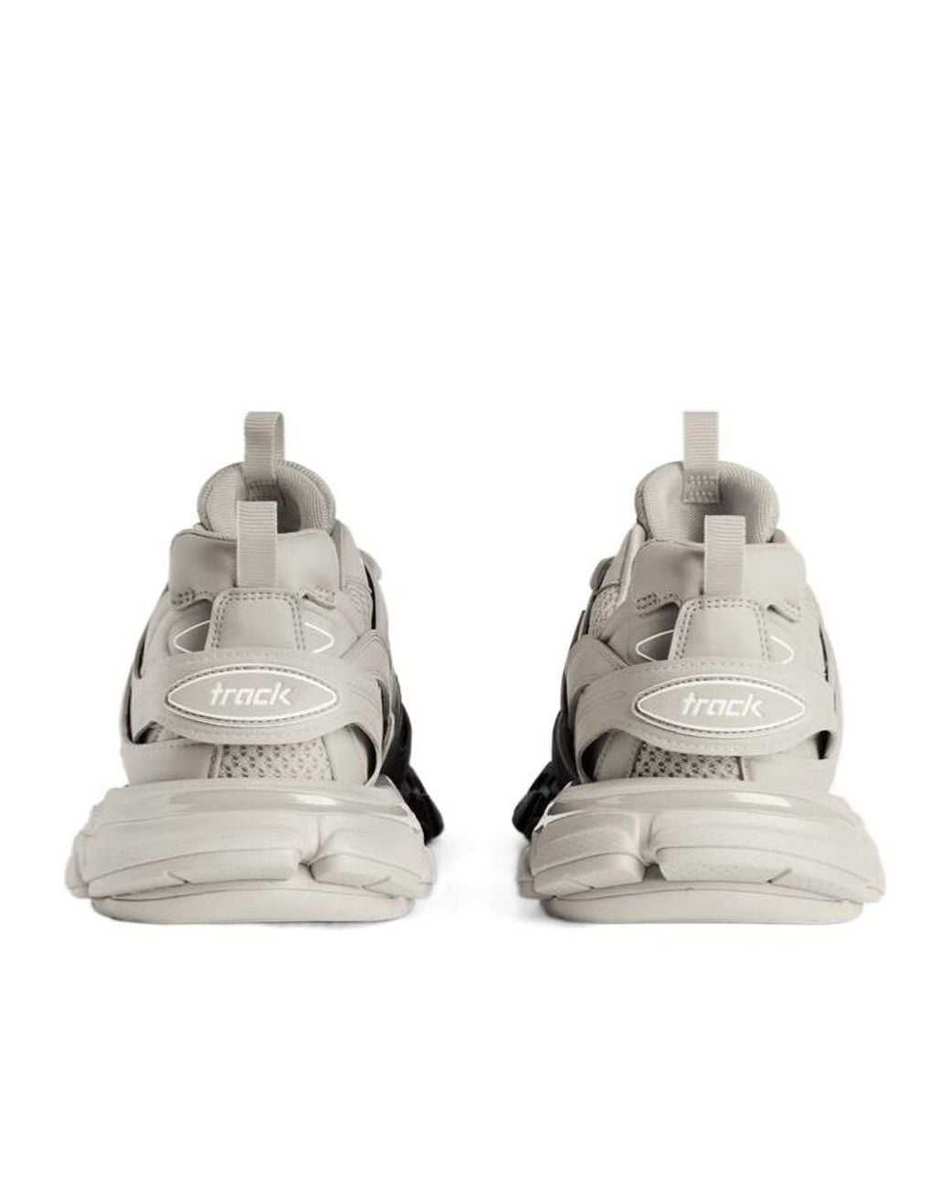 Balenciaga Gray Track Gradient Sneakers for men