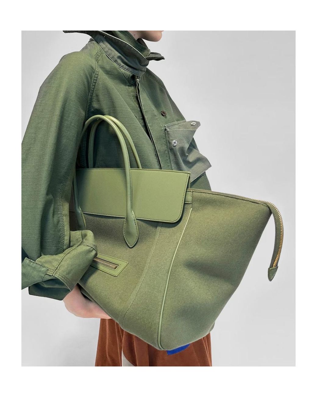 Céline Green Big Luggage
