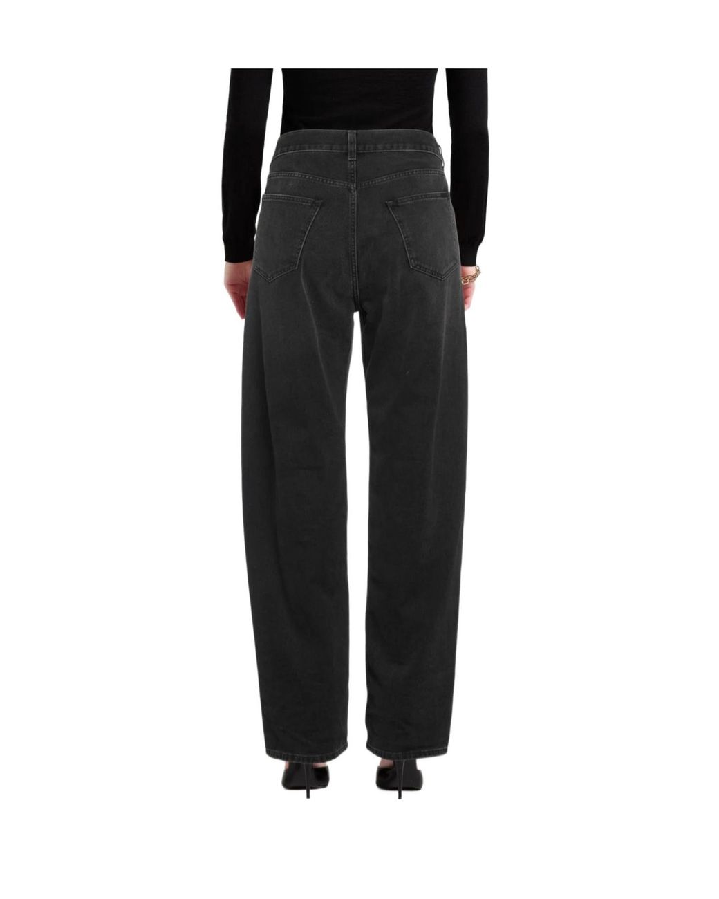 Saint Laurent Black Straightleg Jeans