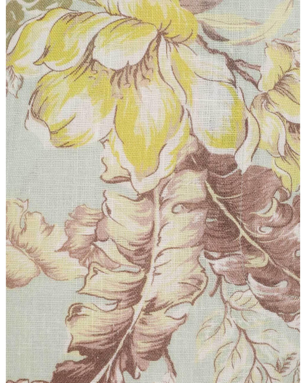 Zimmermann White Flower Straight Pants