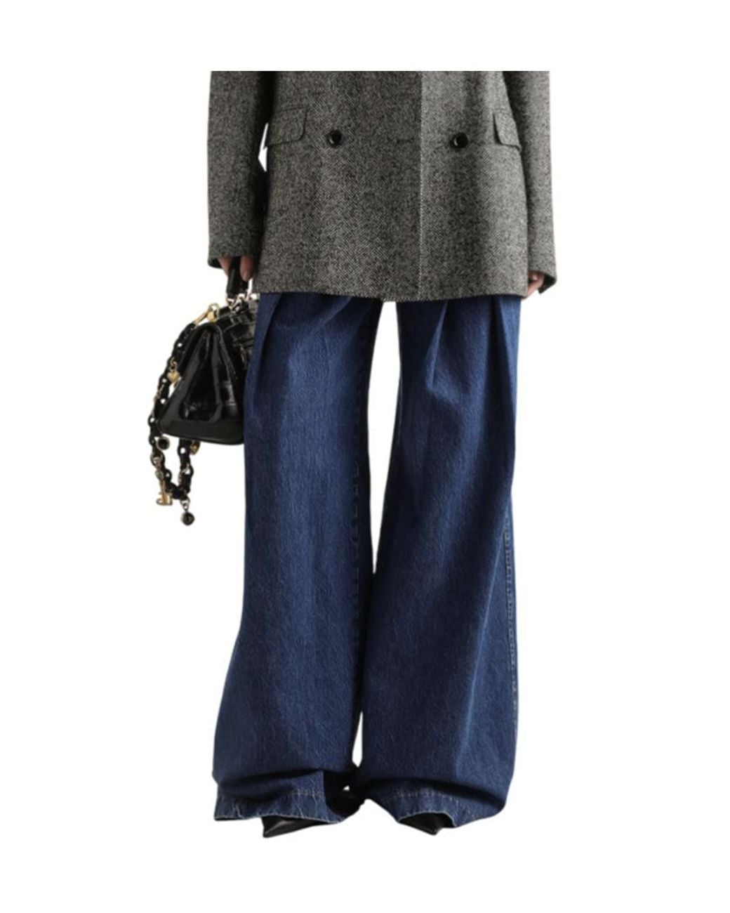 Dolce & Gabbana Blue Dolce & Gabbana 5-Pocket Denim Pants
