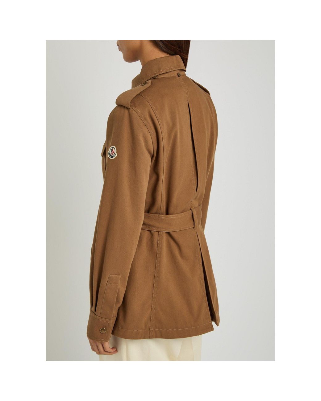 Moncler Brown Twill Jacket