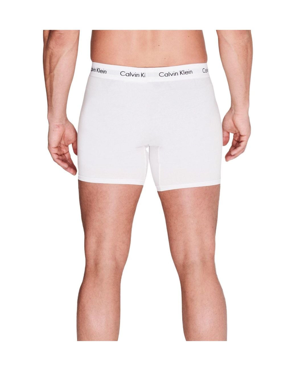 Calvin Klein White Boxer Briefs for men