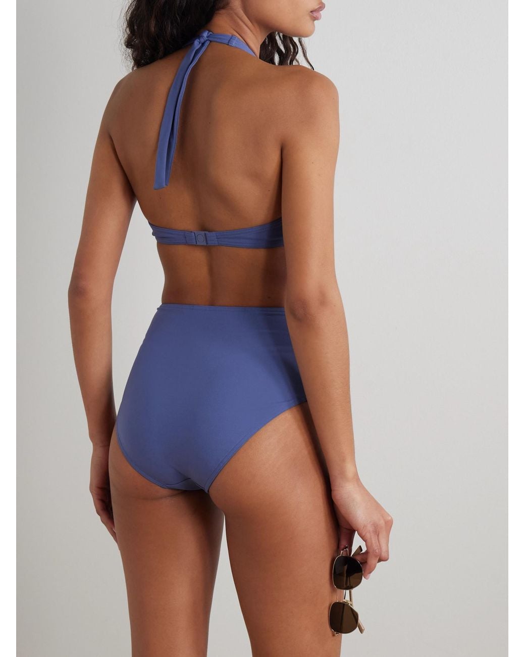 Eres Blue This Basic Bikini Top