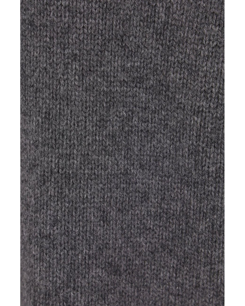 Miu Miu Gray Cashmere Sweater