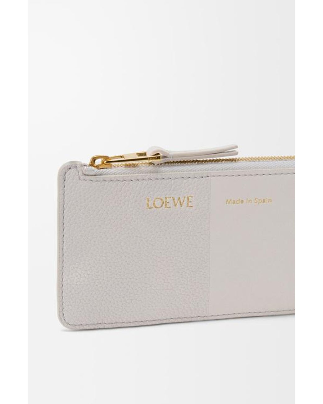 Loewe White Coin Cardholder