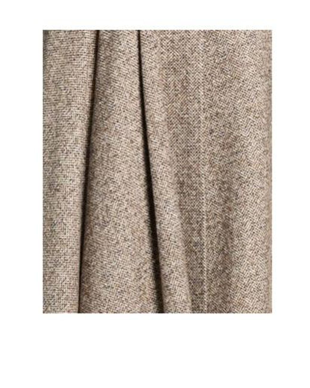 Brunello Cucinelli Brown Minimalist Stylish Wrap Skirt