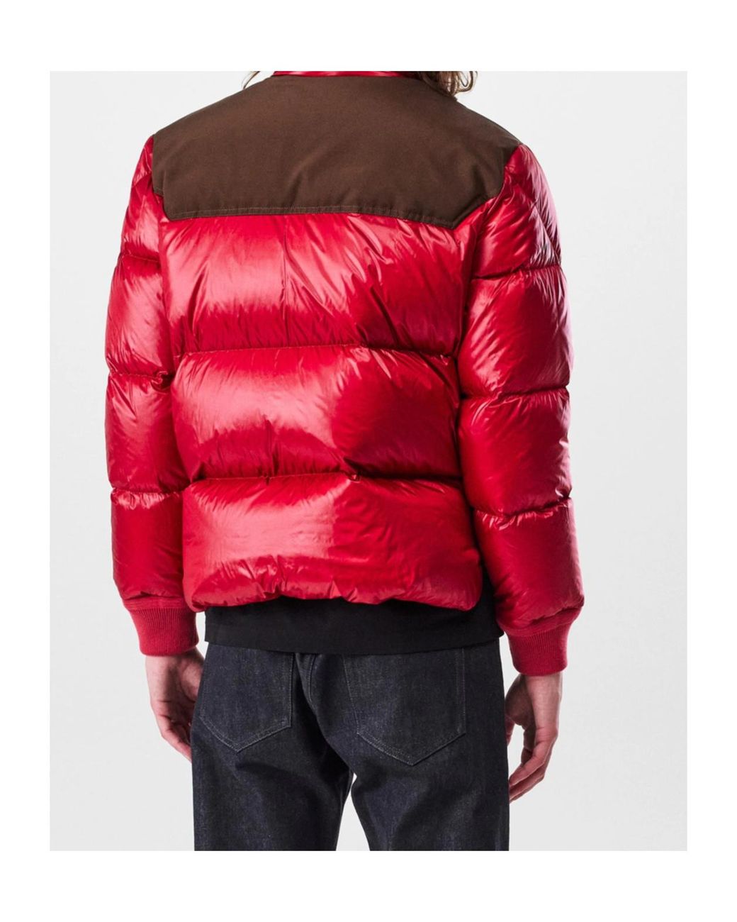 Moncler Red Archivio Vajolet Quilted Down Jacket for men