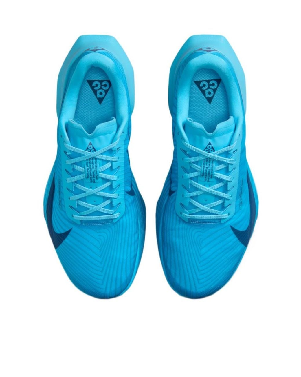 Nike Blue Acg Ultrafly Trail Running Shoes for men