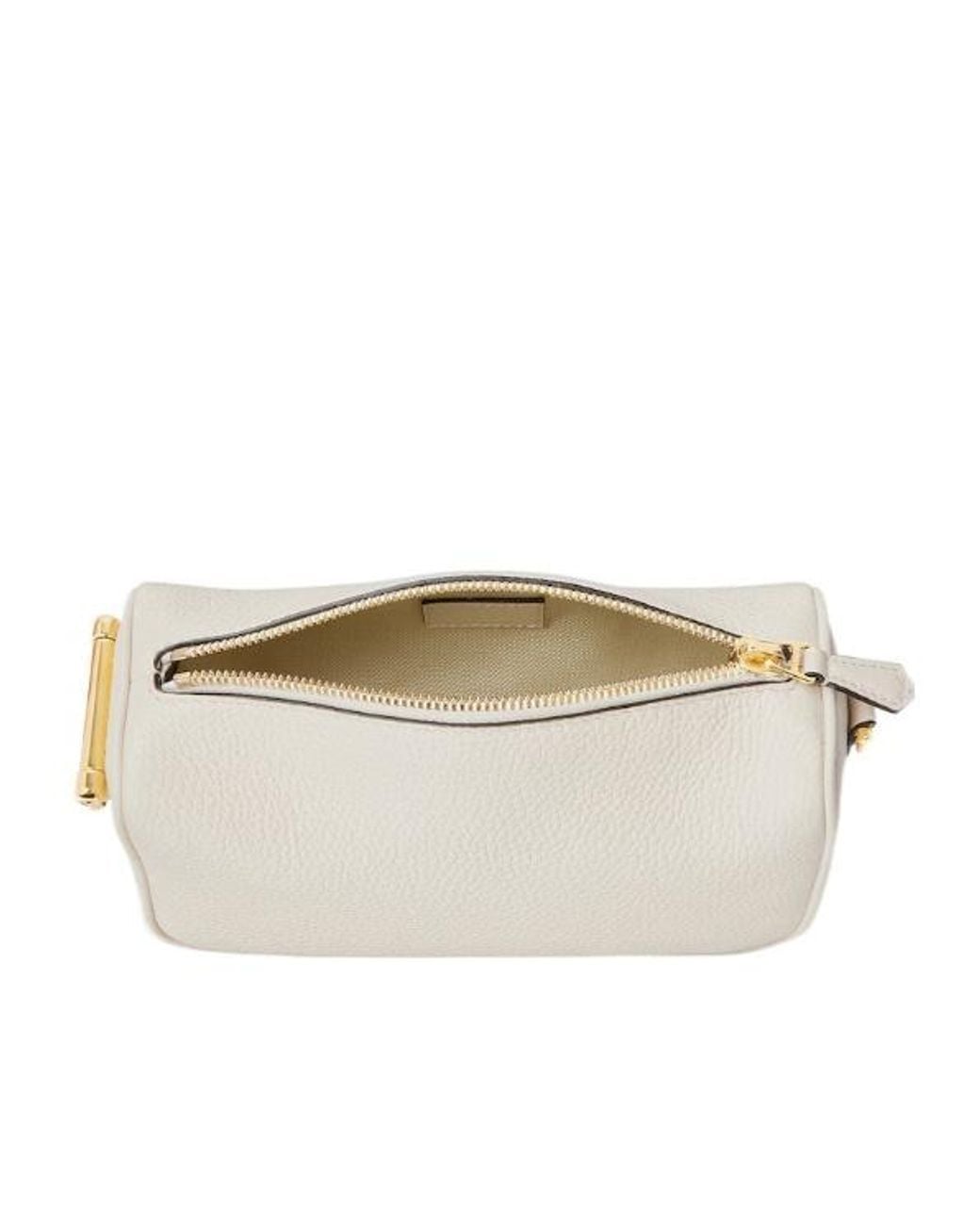 Gucci White Half Horsebit Mini Bag