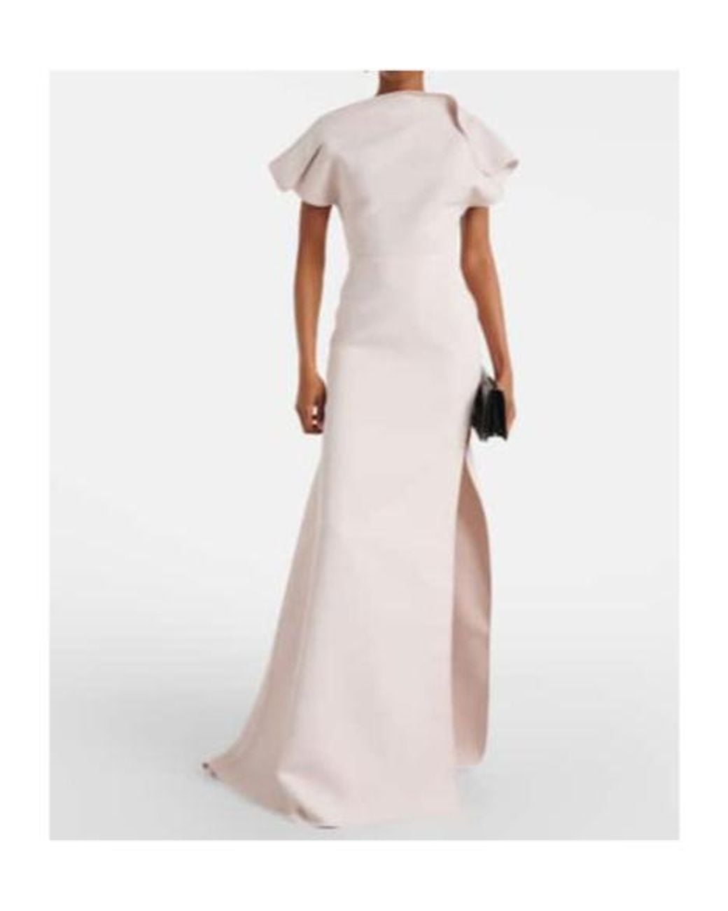Maticevski White Absolve Draped Gown