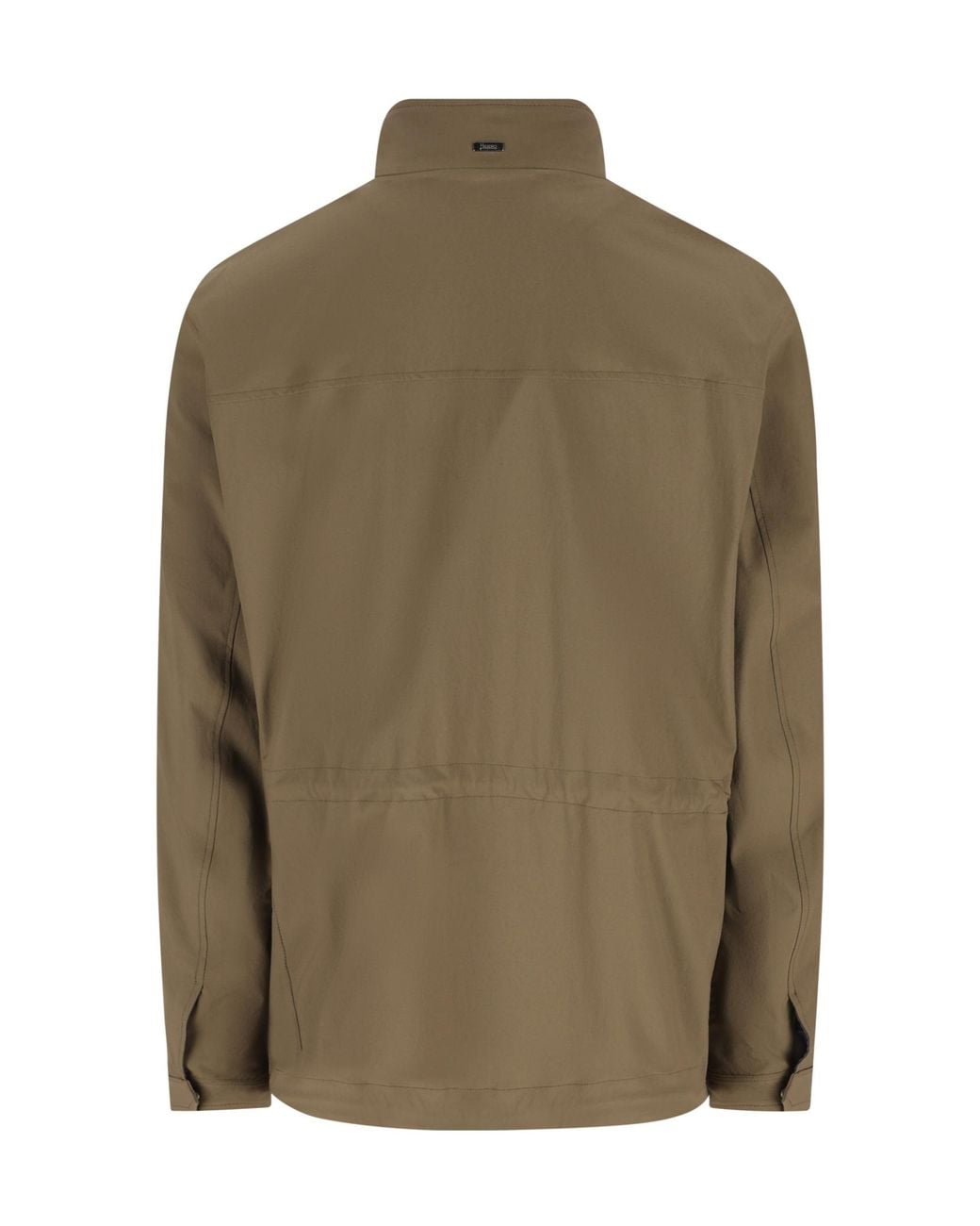 Herno Green High Neck Field Jacket for men