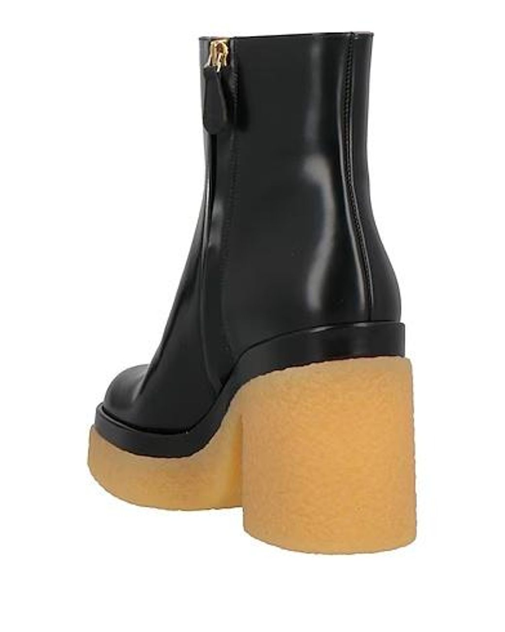 Chloé Black Ankle Boots Leather