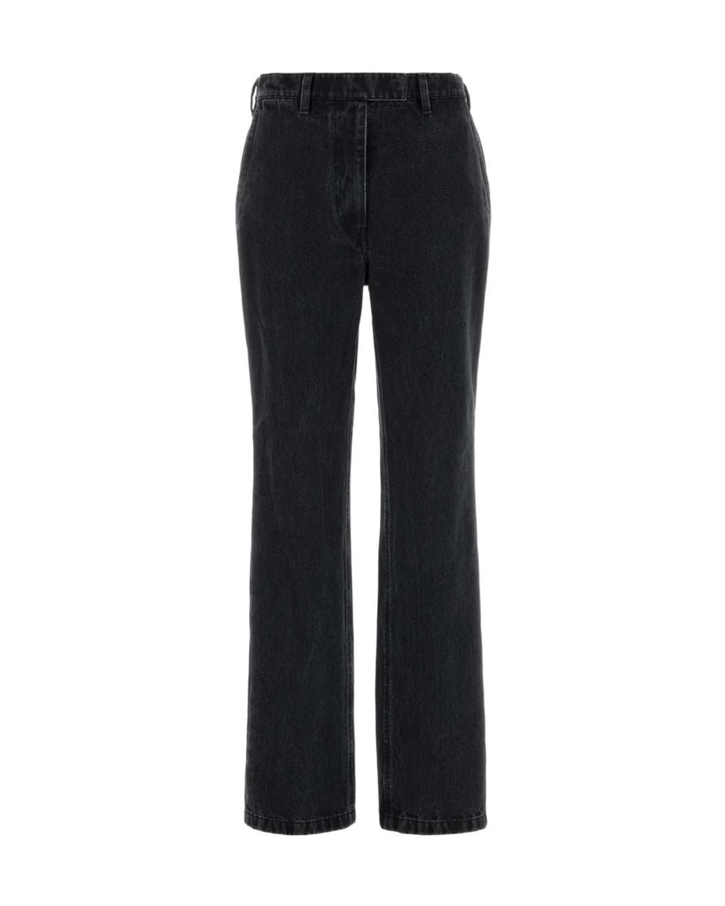 Rier Black Belt-Loops Jeans