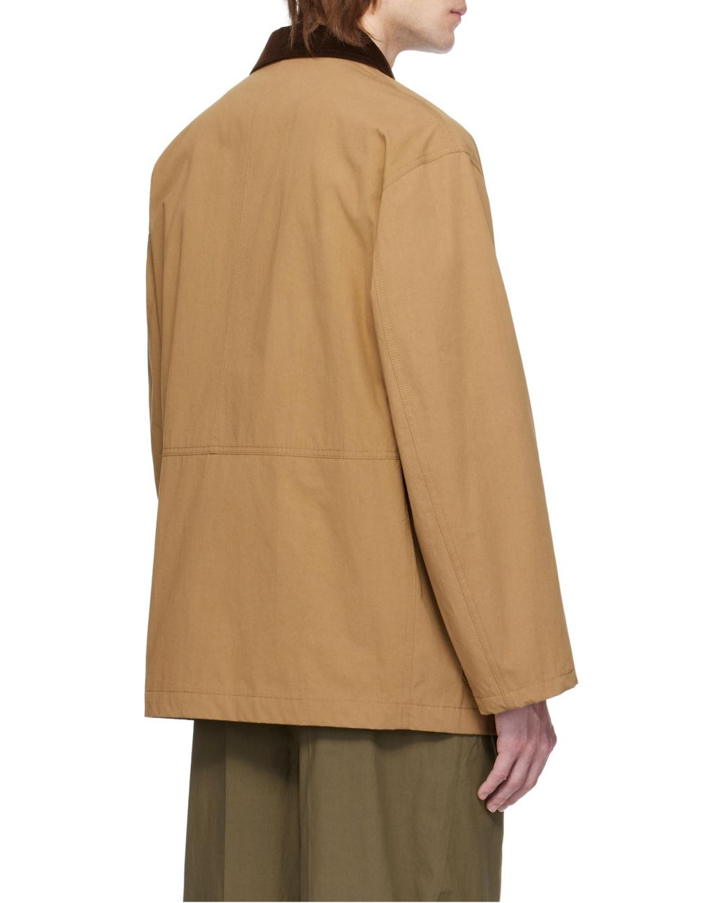 The Row Natural Frank Cotton Jacket for men