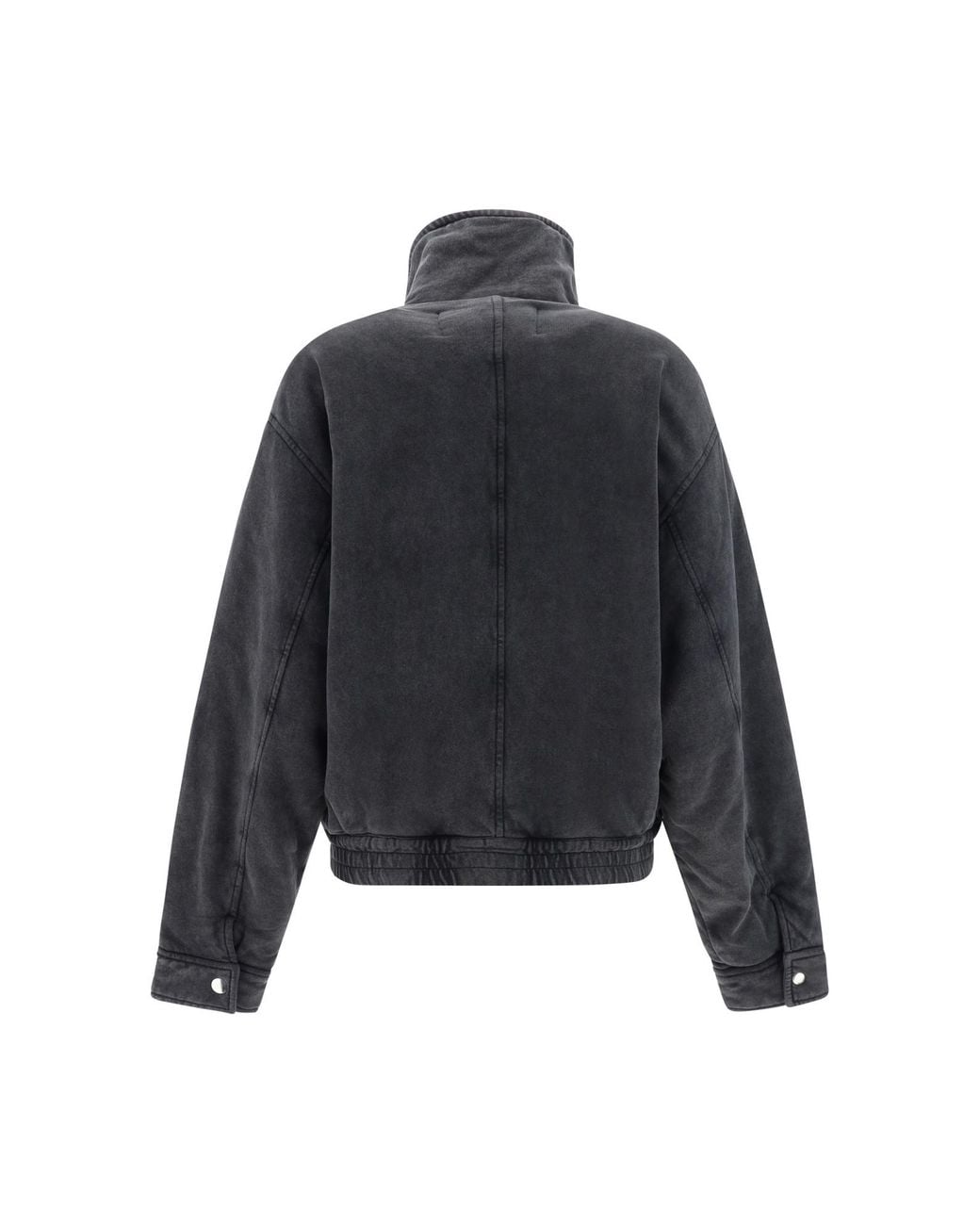 Isabel Marant Black Isabel Marant Étoile Paverti Panelled Zipped Bomber Jacket