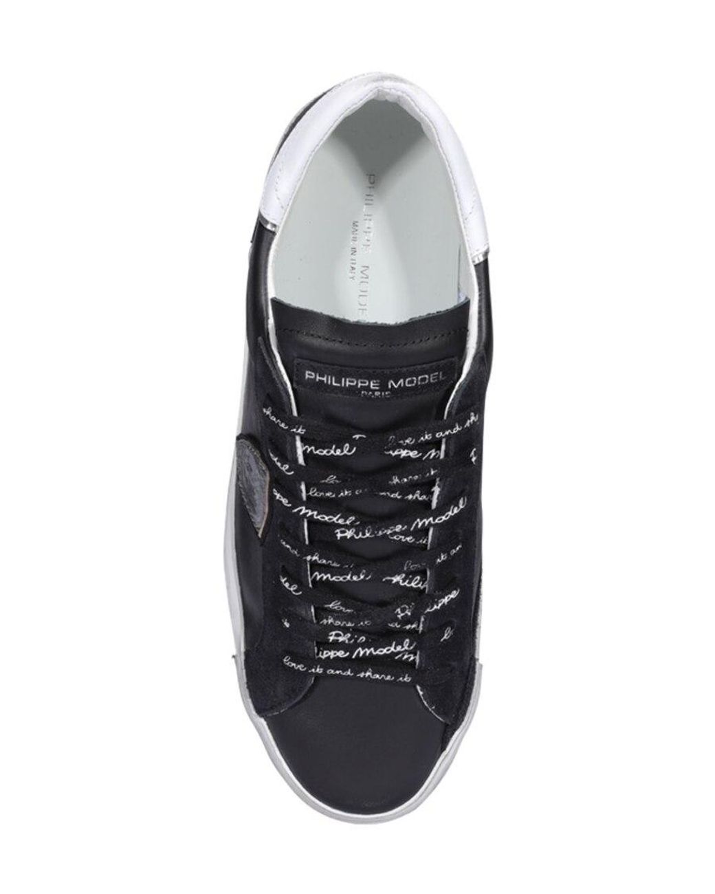 Philippe Model Blue Prsx Lace-Up Sneakers for men