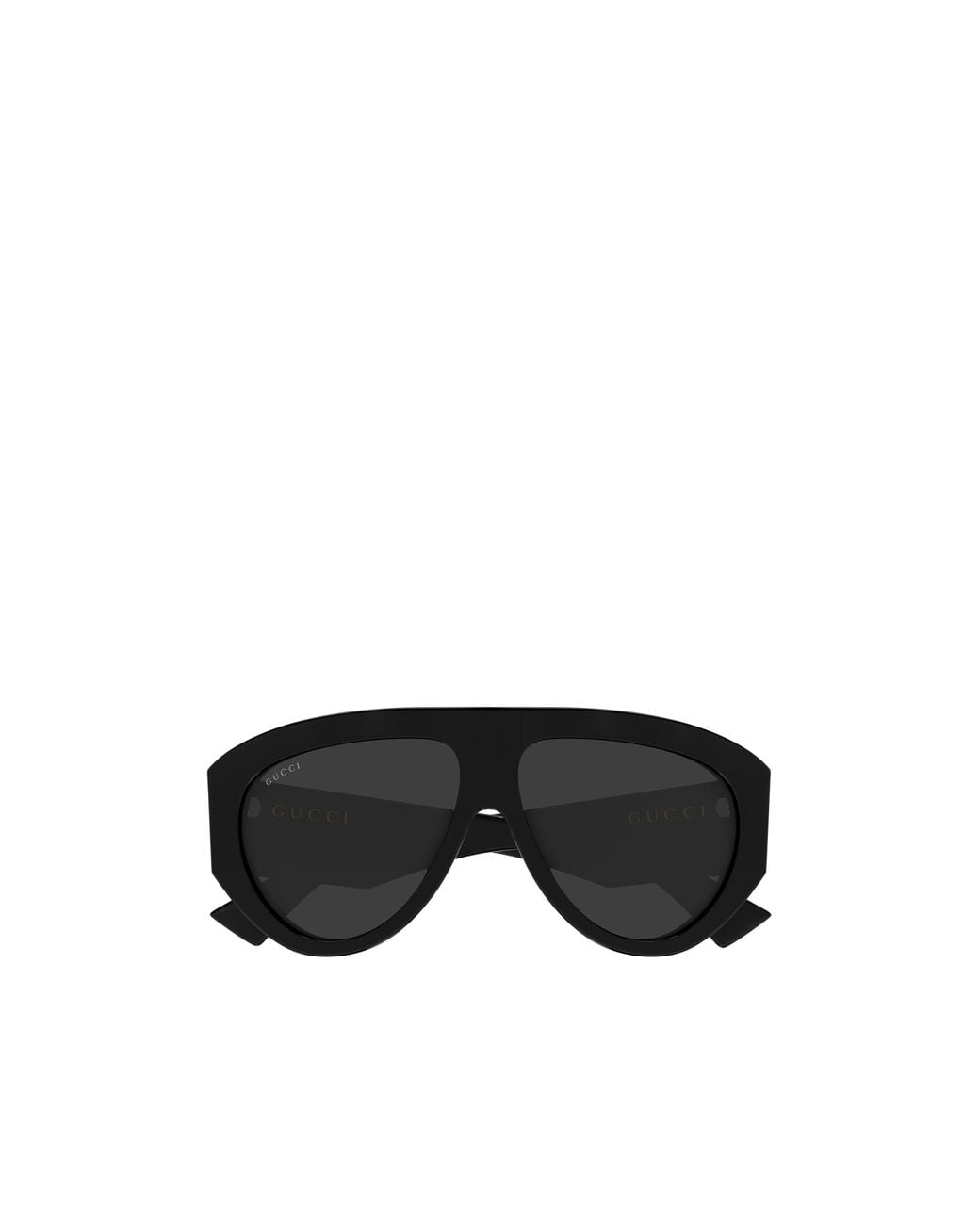 Gucci Black Integrated Pilot Sunglasses for men