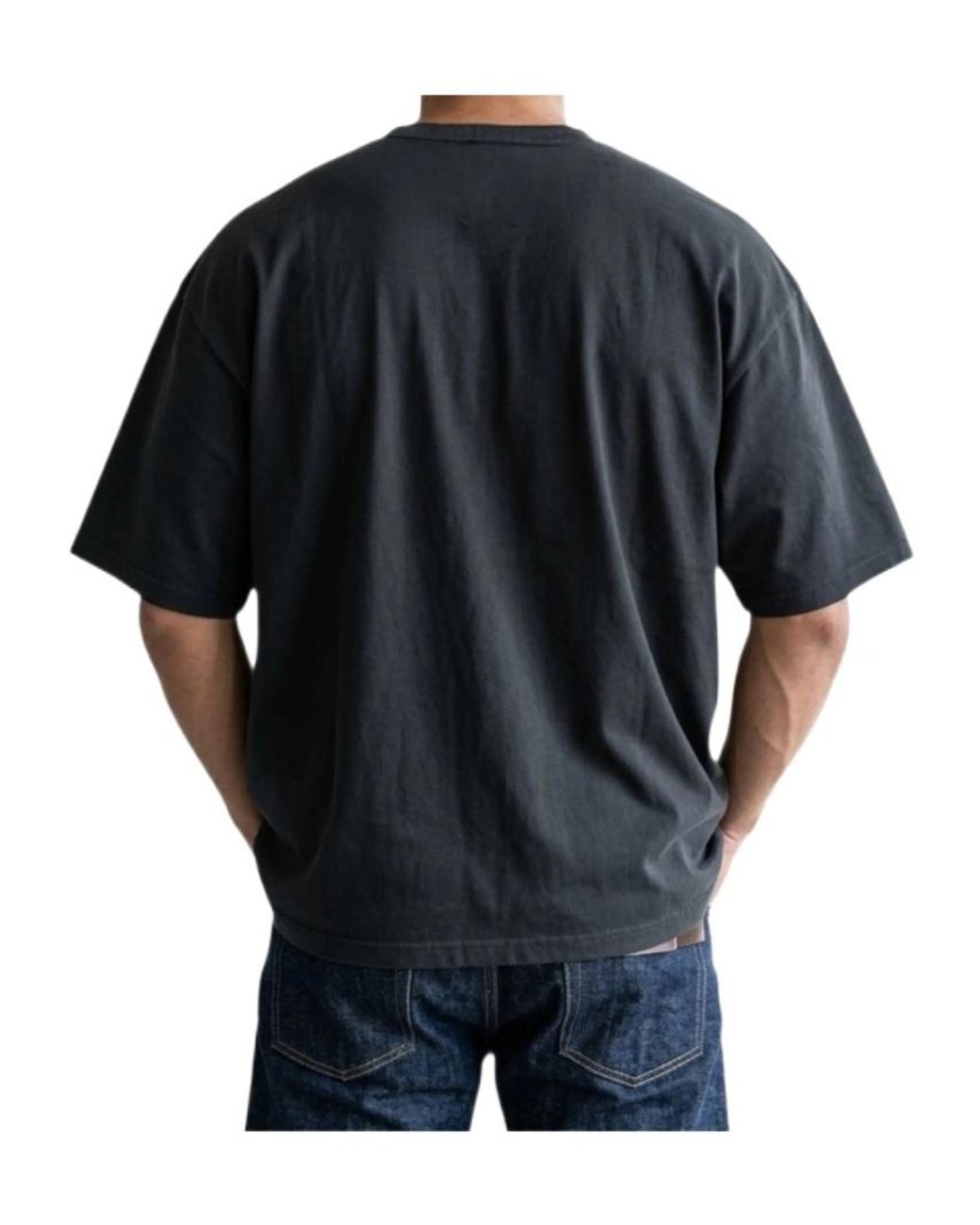 Rhude Black Banner Graphic T-Shirt for men