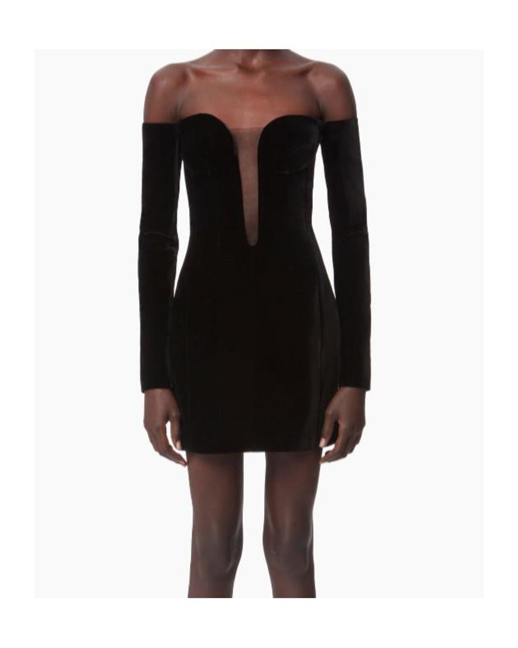 Nina Ricci Black Mini Corset Dress