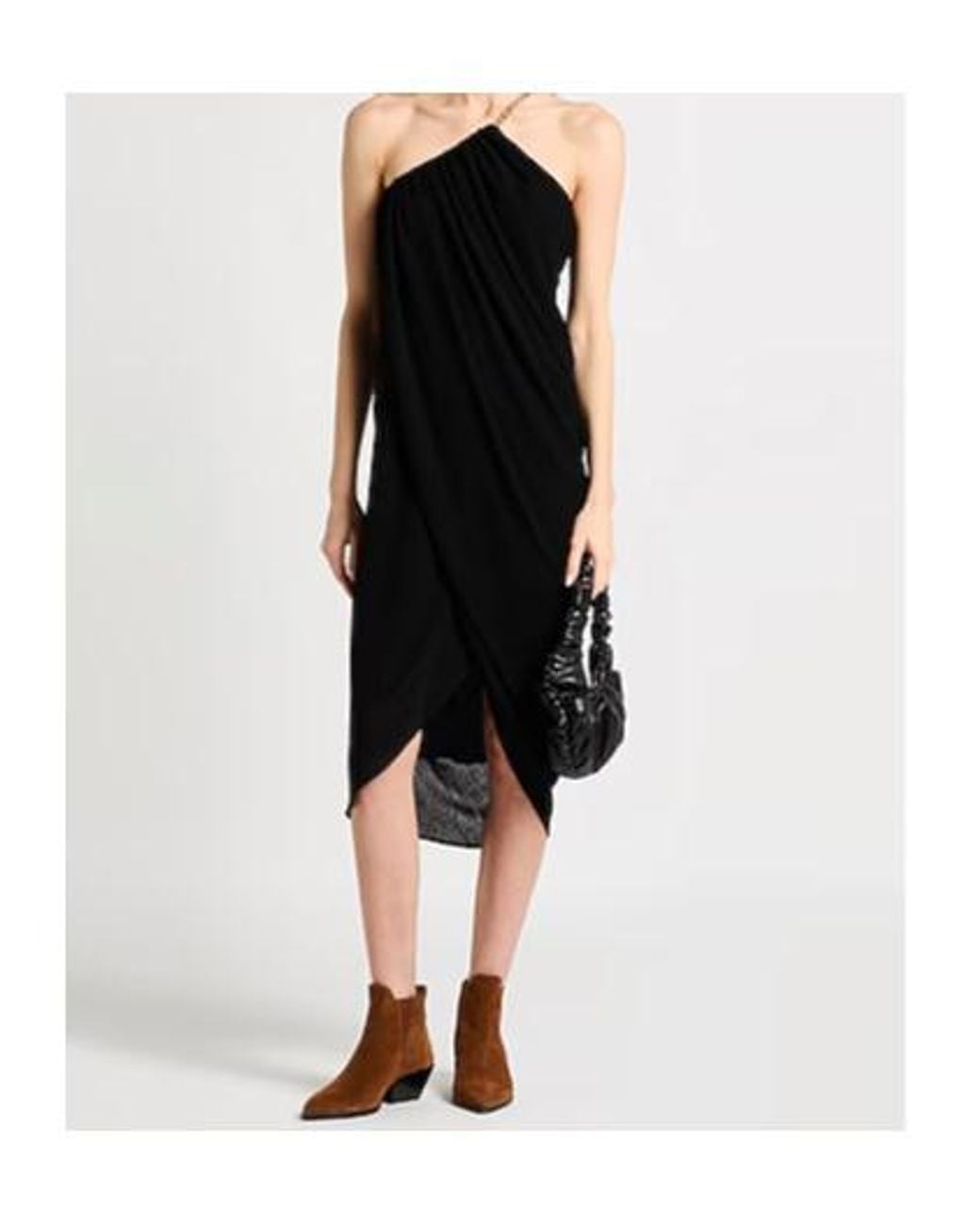 Chloé Black Midi Dress