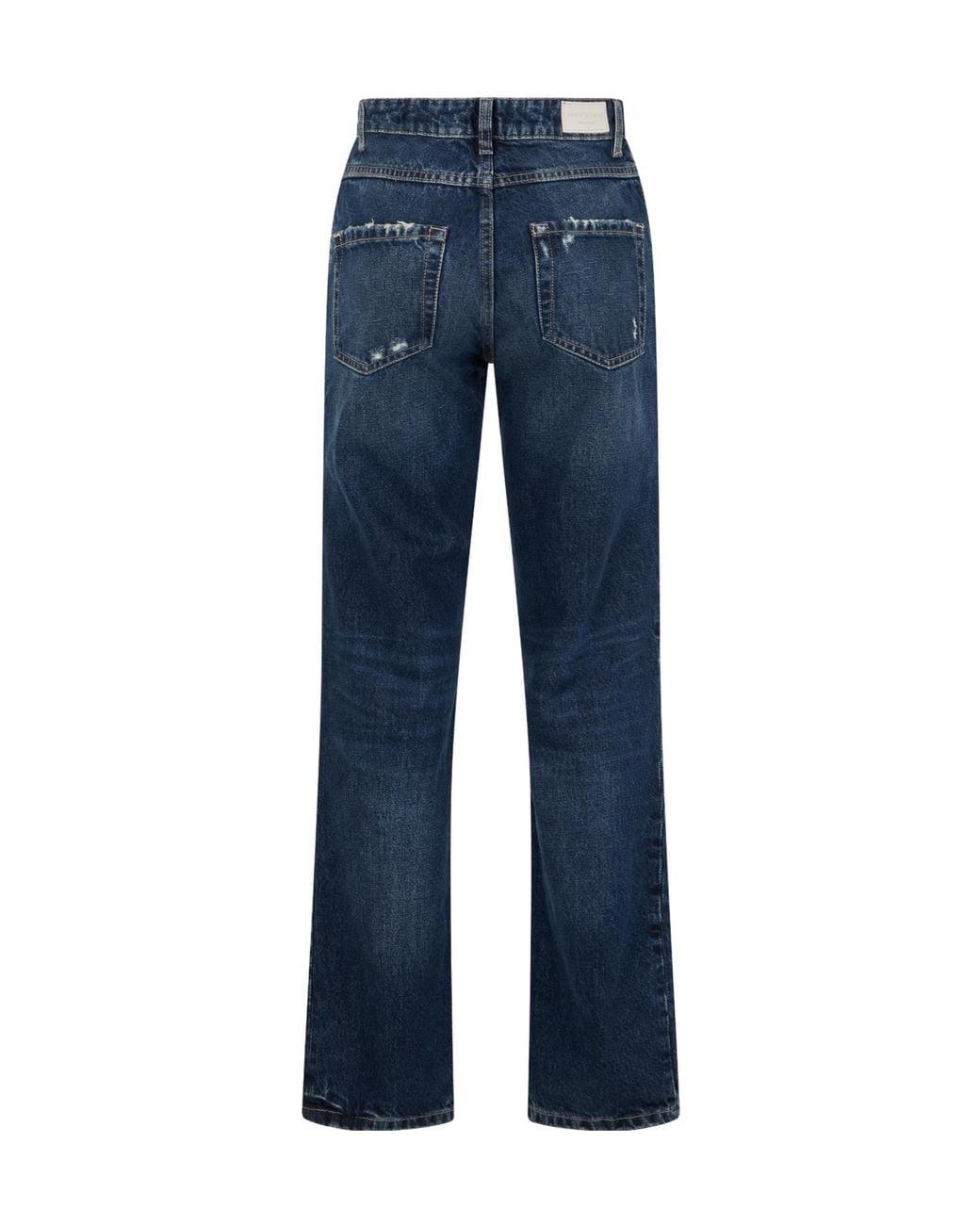 ICON DENIM Blue Didi High-Waist Straight Jeans