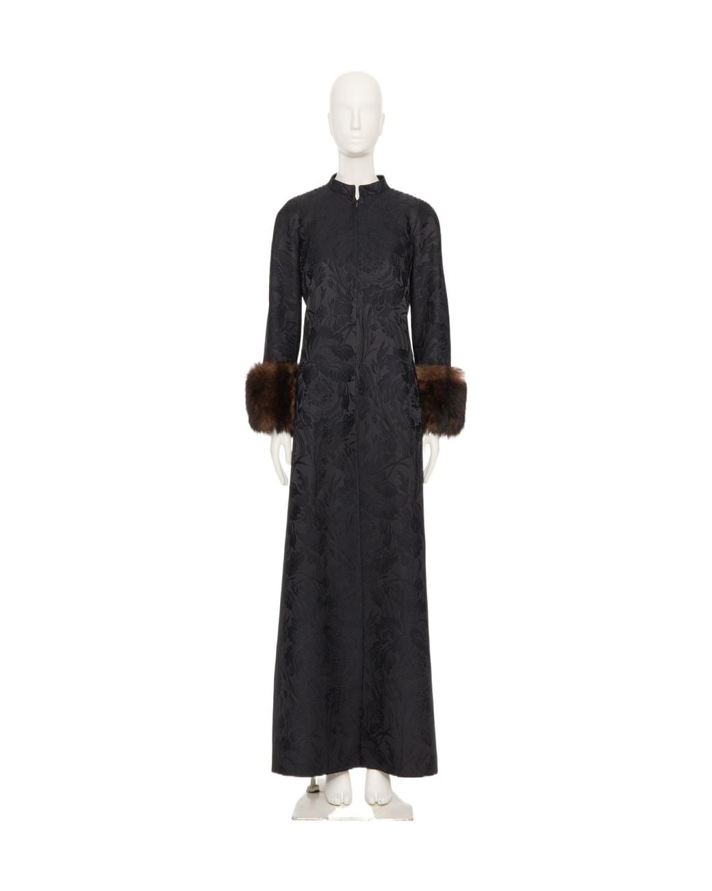 Valentino Black Long-Sleeved Dress