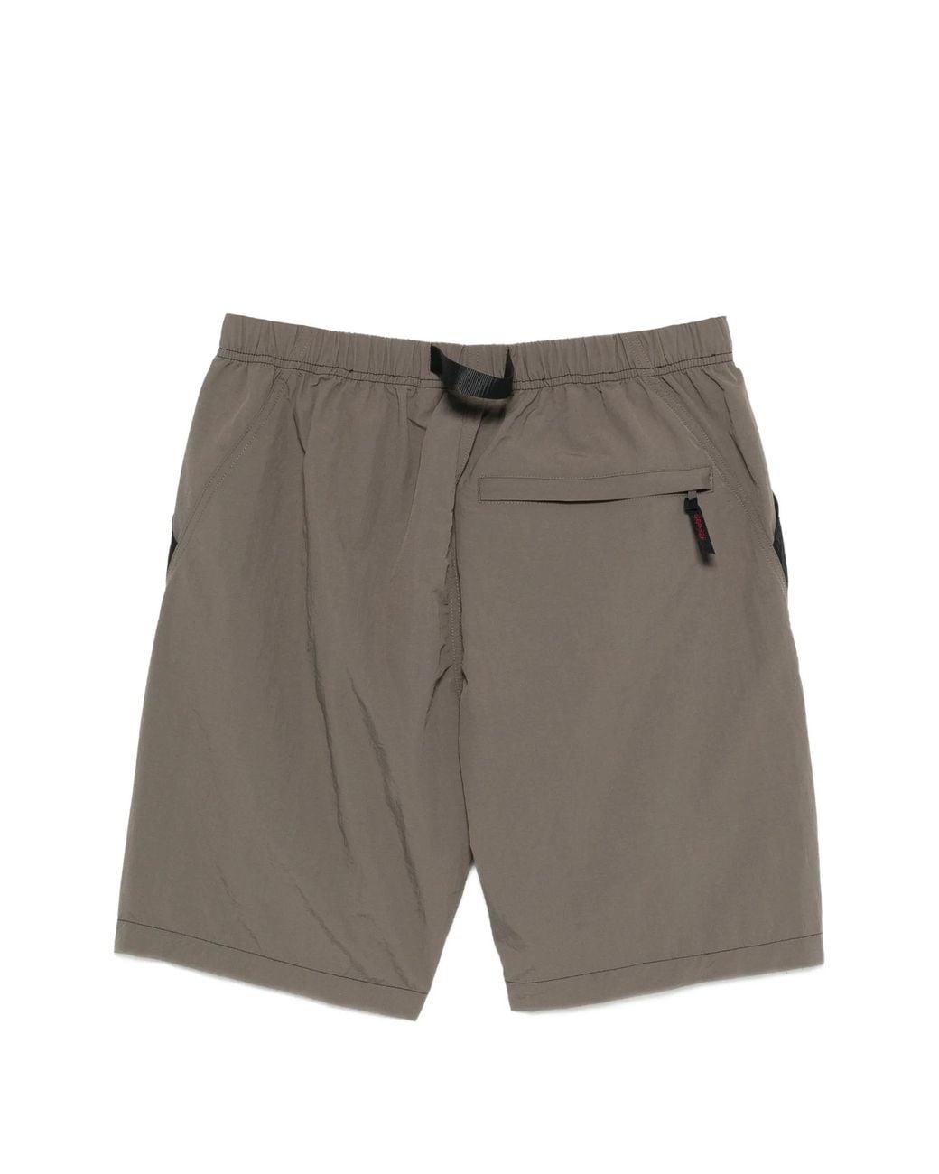 Gramicci Black Buckle-Belt Bermuda Shorts for men