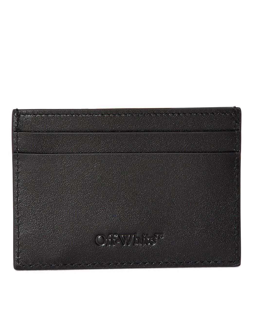 Off-White c/o Virgil Abloh Black Simple Card Case for men