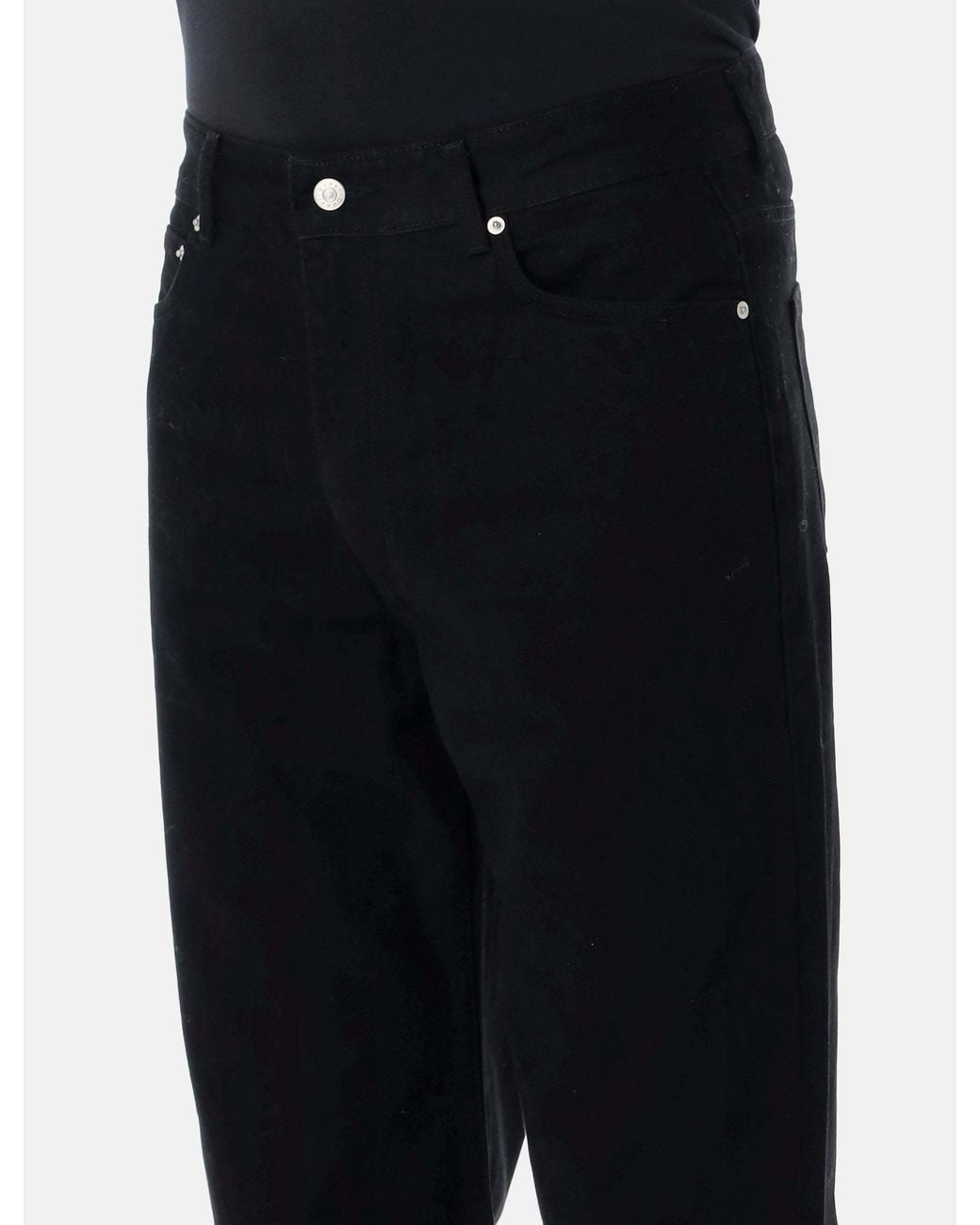 DUNST Black Loose-Fit Jeans for men