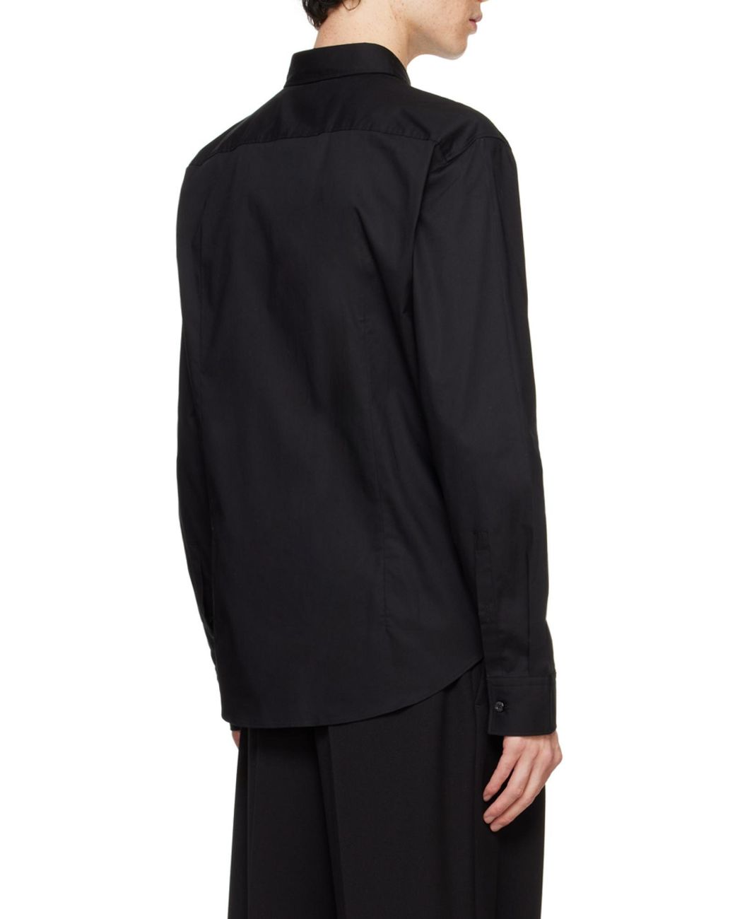 Boss Black Hugo Logo Patch Slim Fit Shirt for men