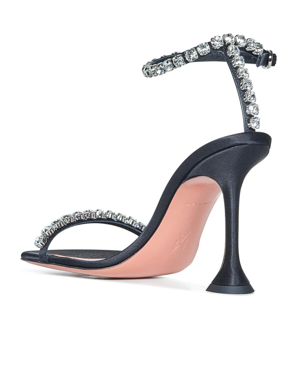 AMINA MUADDI White Gigi Sandal 95 Sandals