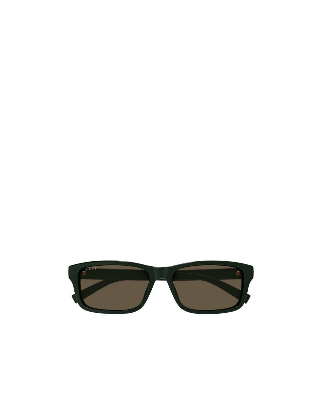 Gucci White Eyewear Rectangular Frame Sunglasses for men