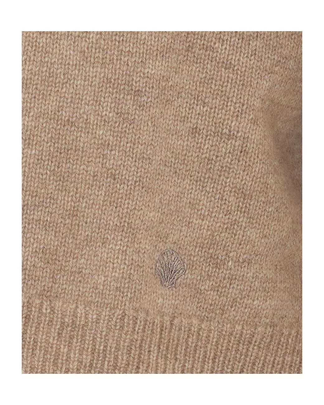 Loulou de Saison Natural Heike Button-Up Cropped Cardigan
